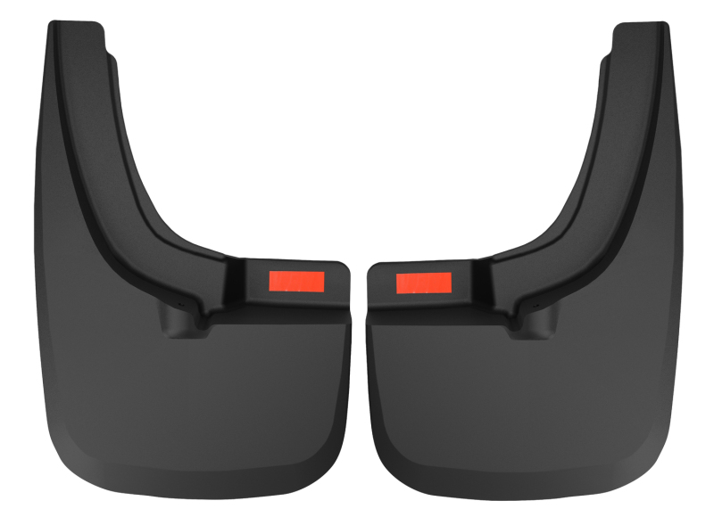 Ford Ranger Mud Flaps - Front - Husky Liners - FormFit, Husky Shield - Black - `19-`22